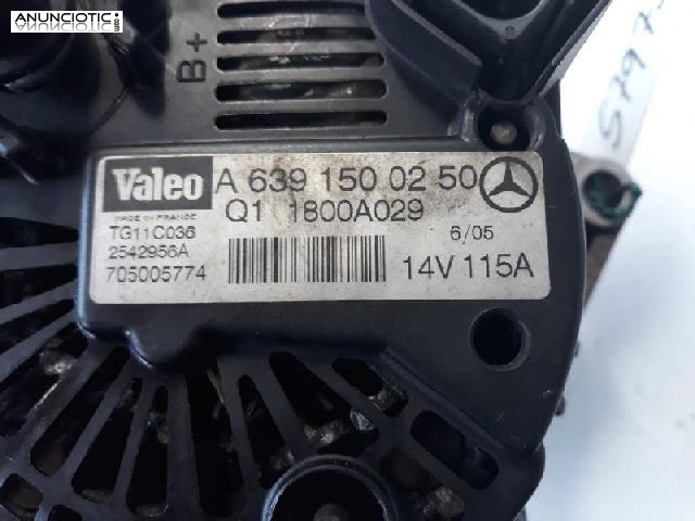 579738 alternador smart forfour cdi