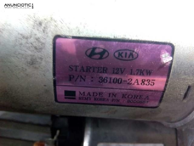 1097761 motor kia sportage drive 4x2