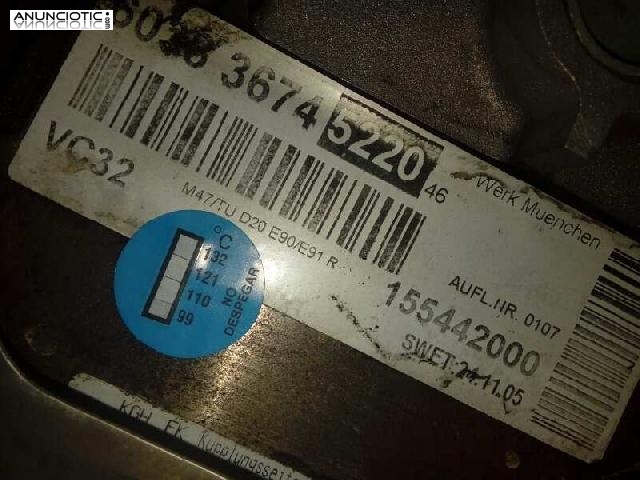 1273771 motor bmw serie 3 berlina 320d