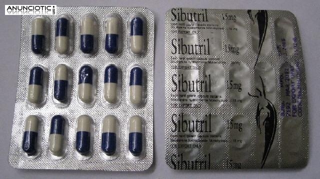 Sibutril 15mg (Sibutramina Meridia) 30 Cápsulas