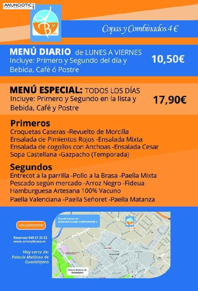 Eventos, Comuniones, Cumpleaños y Cenas de Empresa...