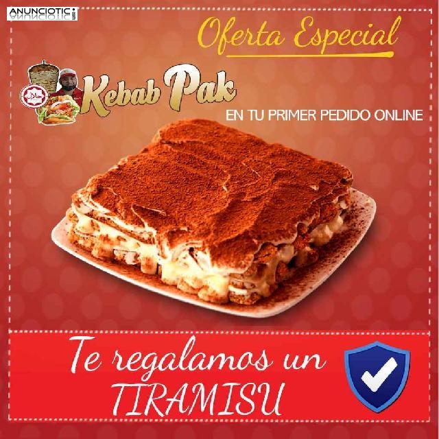 Kebab pack, el mejor menu. Llevamos a domicilio