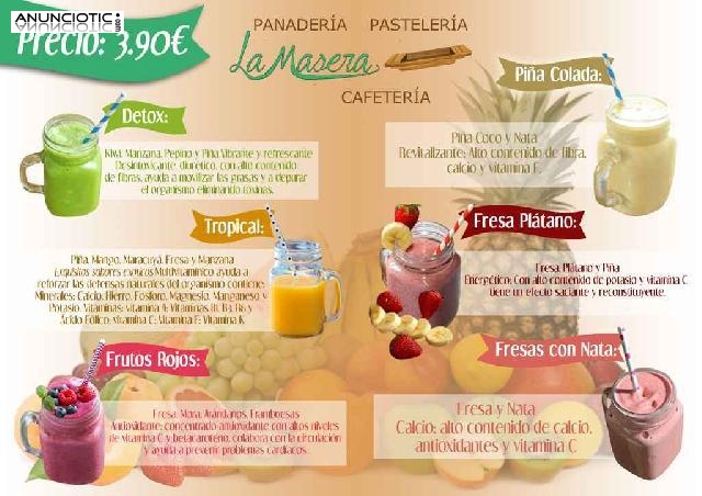 Tomate un Smoothies  en la masera