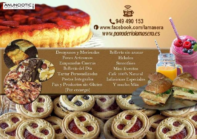 tartas  de diversos sabores