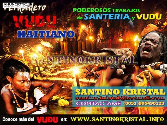 VUDU Encantamientos de amor SANTINO KRISTAL tarot