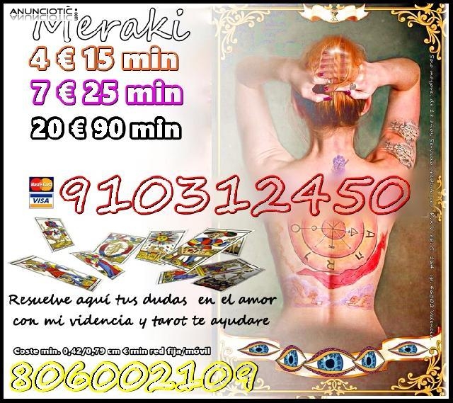 La Mejor Tarot Visa 910 31 24 50 VISA desde 4  15 min. 9 35min / 8