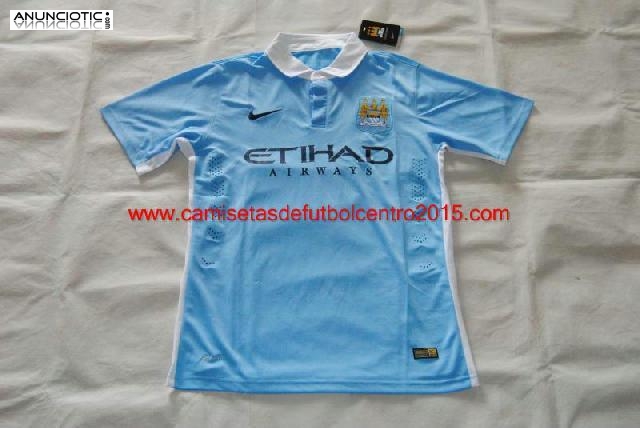 Camiseta Manchester City Primera 2015-2016