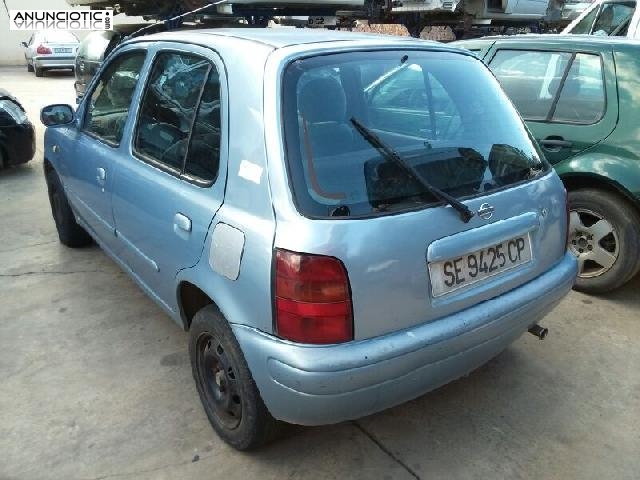 Despiece completo de nissan micra 75 cv año 96