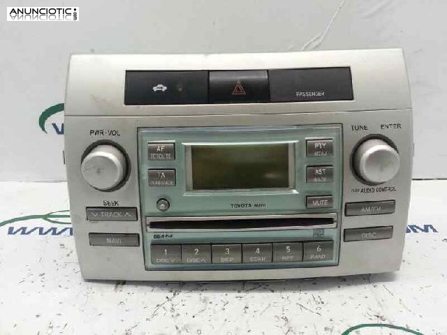 Sistema audio radio cd toyota corolla verso 