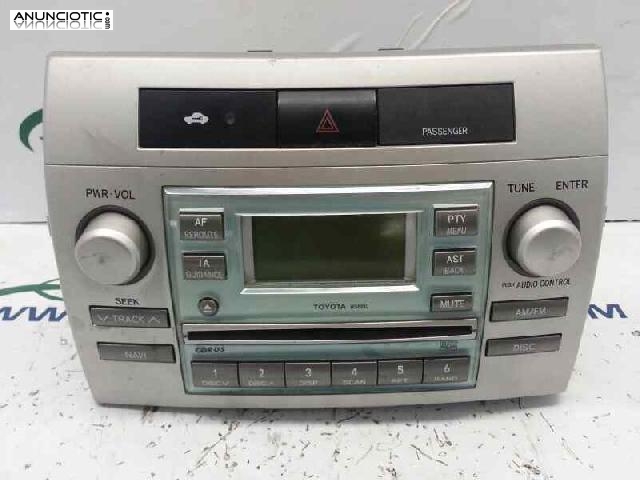 Sistema audio radio cd toyota corolla verso 