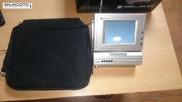 Sistema video dvd, mp3, radio y tv belson 5,