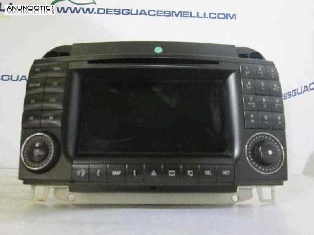 Sistema audio  cd navegador mercedes 320 cdi