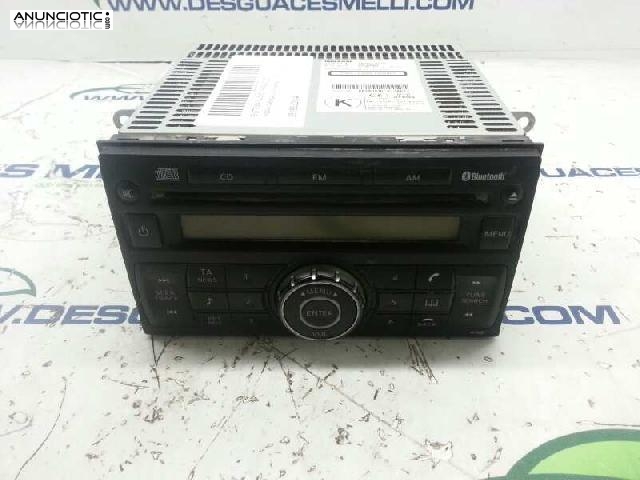 Sistema audio radio cd para nissan qashqai j10 