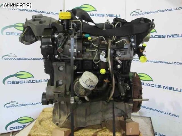 Motor completo k9k704 para clio ii fase ii 15 dci