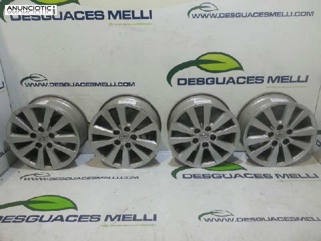 Juego llantas toyota corolla r16 5 tornillos 4 ud.