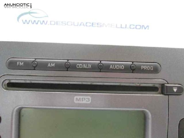 Sistema audio radio cd para seat leon de 2006