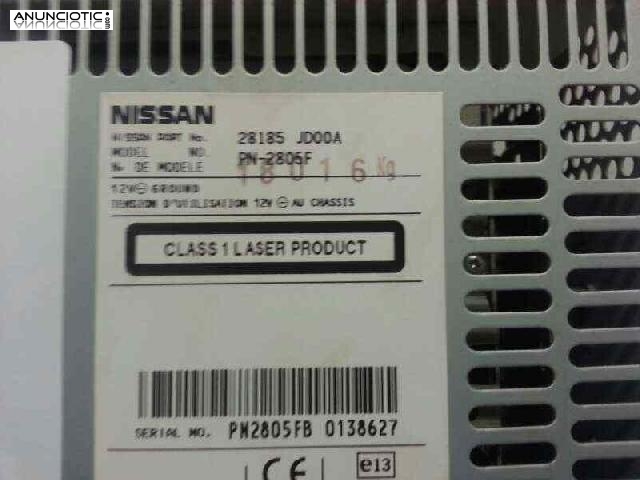 Radio cd nissan qashqai (j10) (2007 -