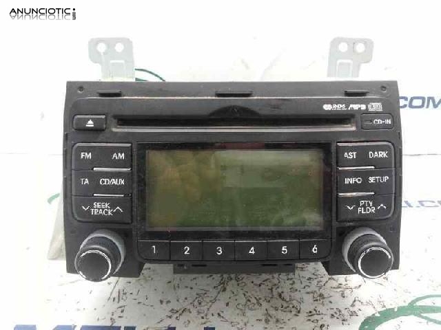 Radio cd hyundai i30 (2007 - 2012) del