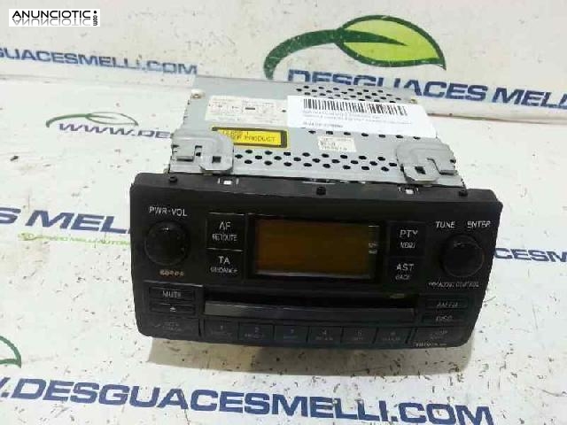 Radio cd toyota corolla (e12) (2001 -