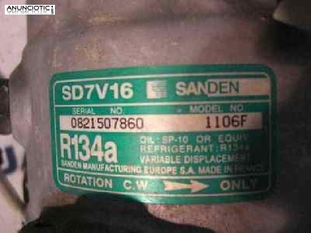 Compresor 97655 de citroen r-1106f