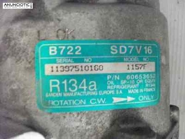 Compresor 124566 de alfa romeo r-1157f