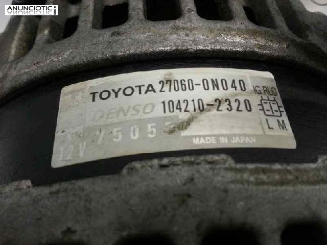 Alternador 913843 de toyota