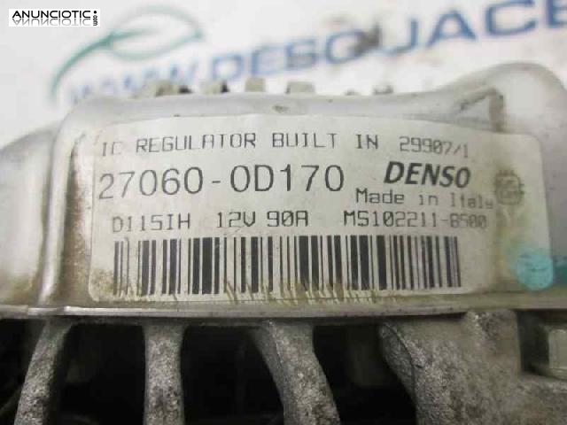 Alternador 739834 de toyota