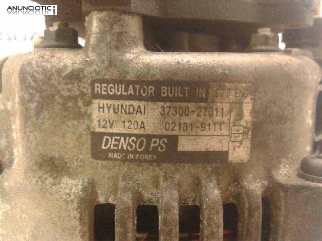 Alternador 1842378 de hyundai