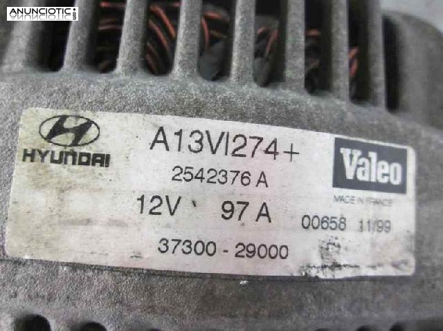 Alternador 354455 de hyundai