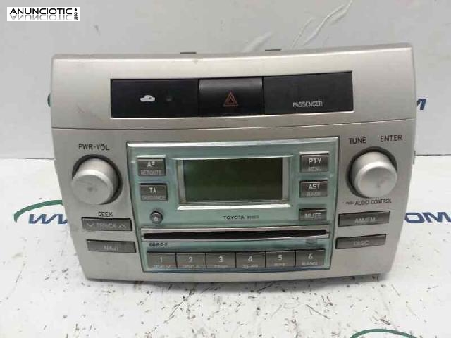 Sistema audio radio cd toyota corolla verso 