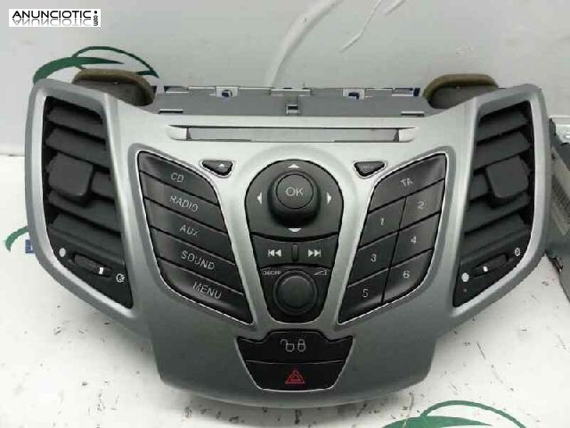 Sistema audio radio cd ford fiesta cb1 de 2009