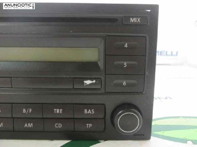 Radio cd volkswagen polo (9n3) (2005 -