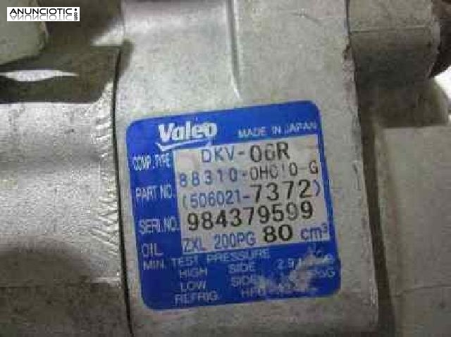 Compresor 245538 de toyota r-5060217372