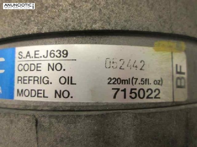 Compresor 782617 de daewoo r-715022