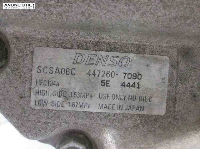 Compresor 314685 de toyota r-scsa06c