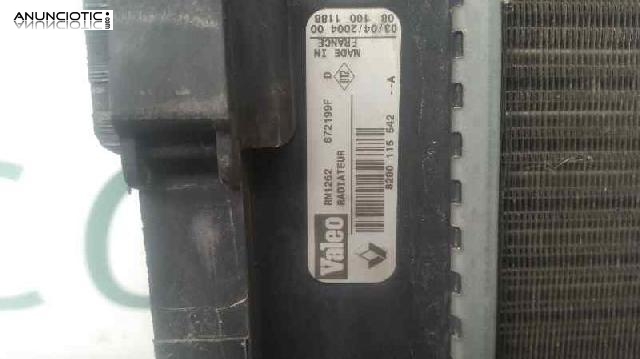 Radiador agua 3397340 rm1262 renault