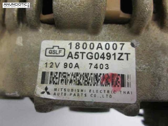 Alternador 353132 de mitsubishi