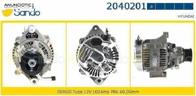 Alternador 2013951 de hyundai