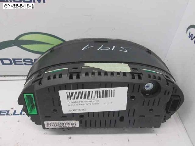 107713 cuadro skoda fabia comfort