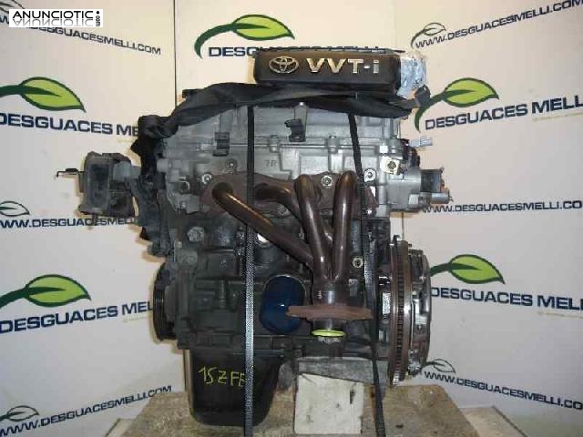 102454 motor toyota yaris 1.0 linea luna