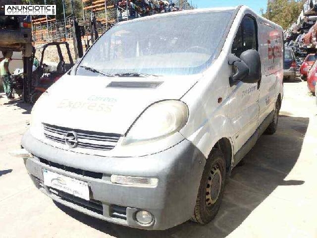 Despiece 12406 de opel vivaro (2001 -