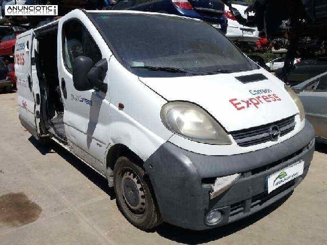 Despiece 12406 de opel vivaro (2001 -