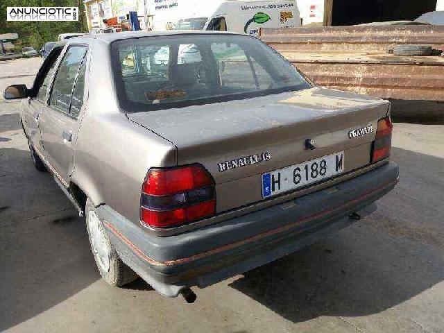 Despiece 12519 de renault 19 hatchback