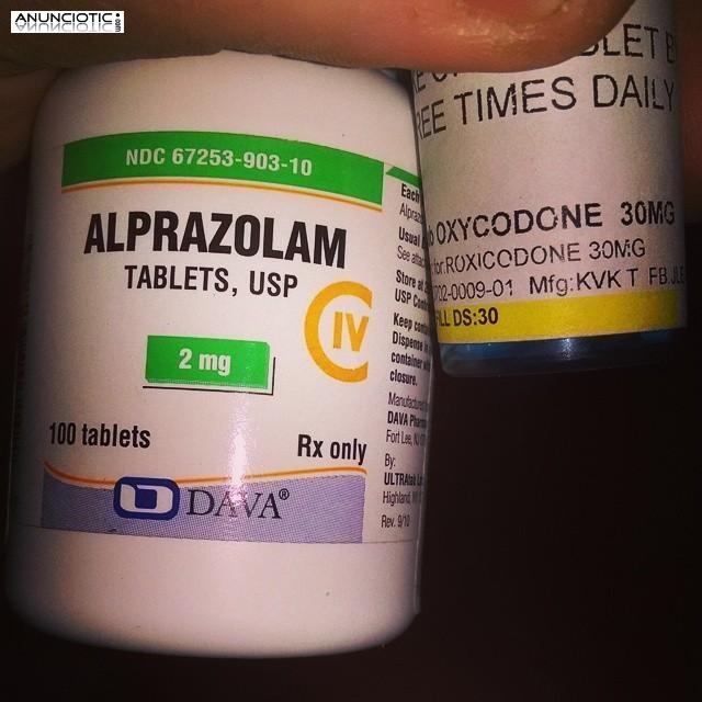 Comprar Alprazolam 2mg/Valium/Dormodon