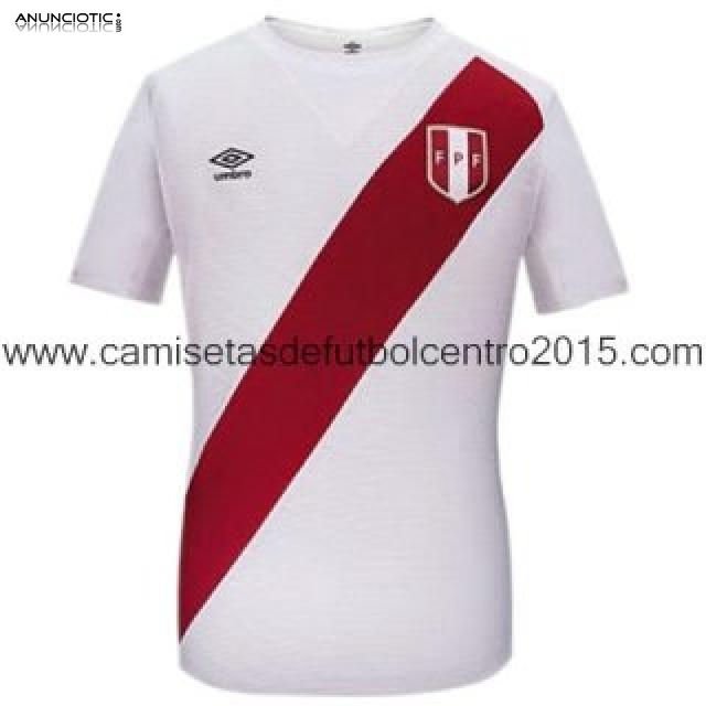 Comprar Nueva Camiseta Peru baratas 2015 2016 Primera