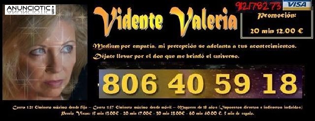 Vidente Valeria, verdad auténtica, todo  presente y futuro.Tarot 912178273