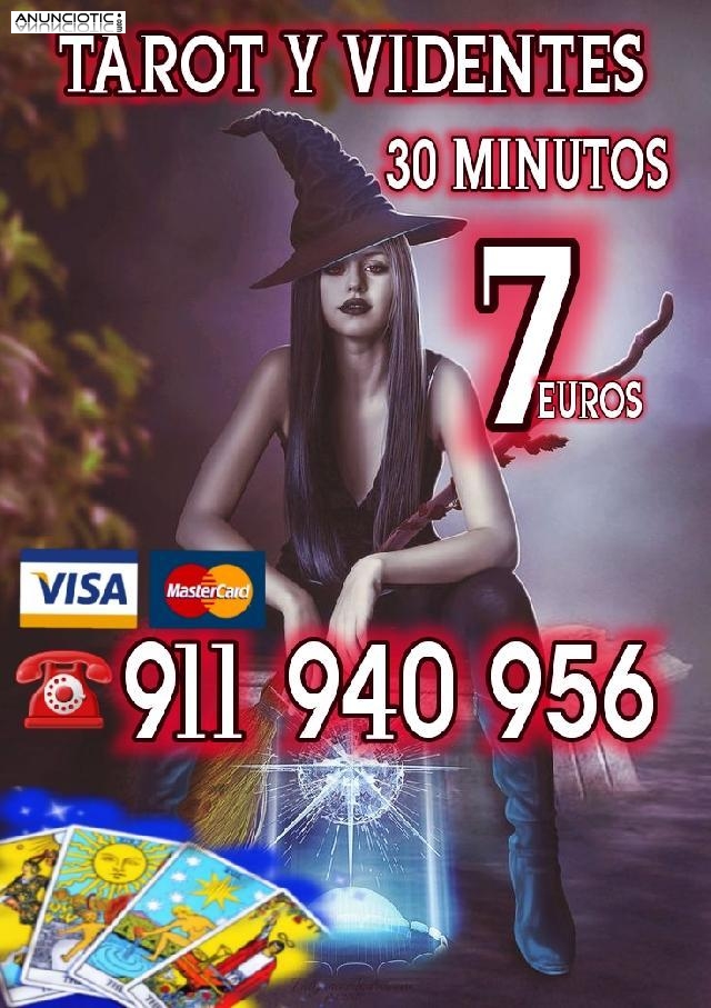 30 minutos 7 euros tarot, videntes honestas