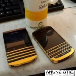 For Sale : Blackberry Porsche / Blackberry Q10 / GOLD COLOURS/ ADD PIN 23A0C377