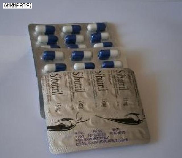 Sibutril 15mg (Sibutramina Meridia) 30 Cápsul