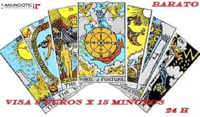 TAROT ORIANA 5 EUROS X 15 MINUTOS BARATO 24 H ESPAÑOLAS 